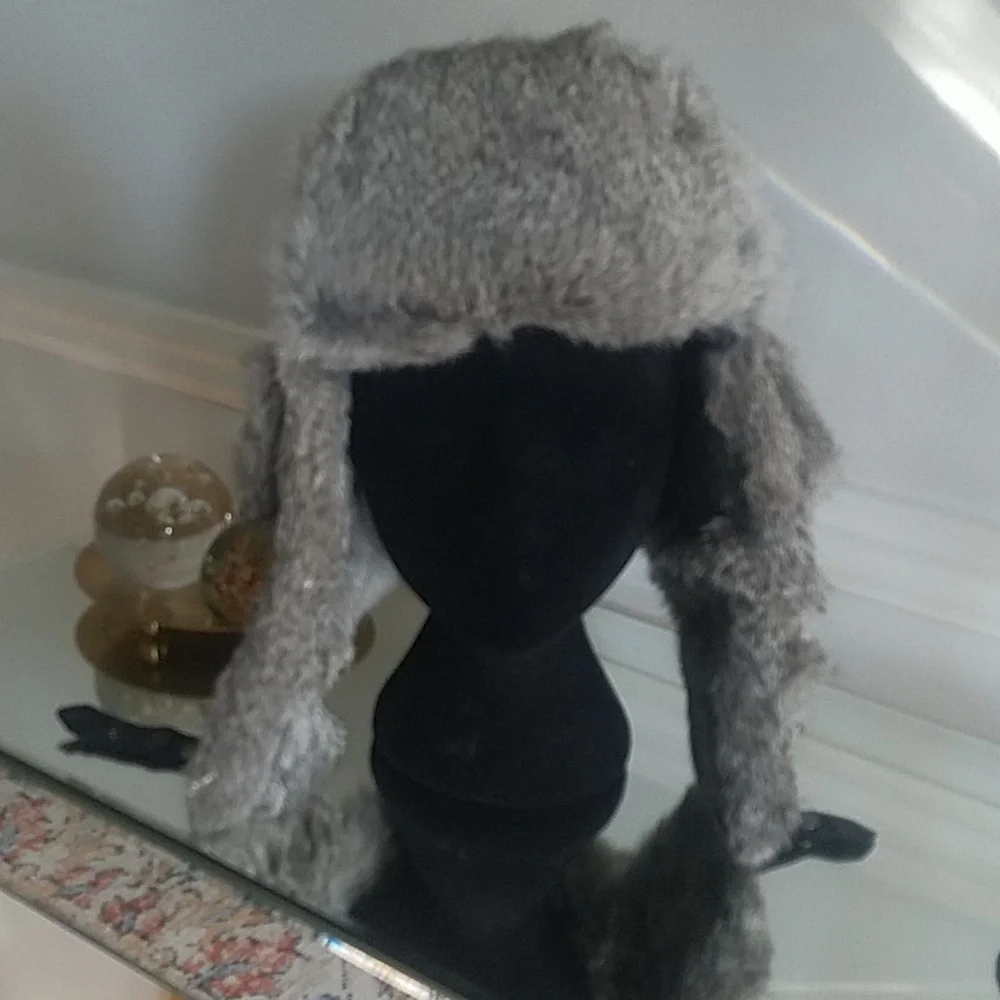 NEW Pajar Wolf Rabbit Fur Trapper Unisex Hat - Picture 2 of 10